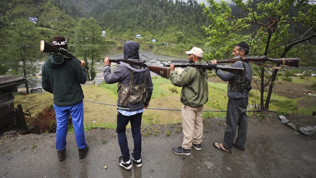VDG single-handedly drove out terrorists in the valley