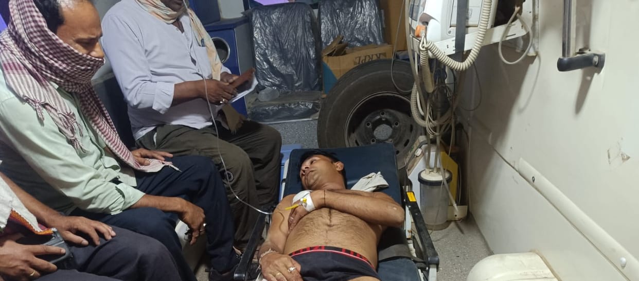 Bihar News: In Gaya, miscreants shot a young man twice, condition critical; Police engaged in investigation