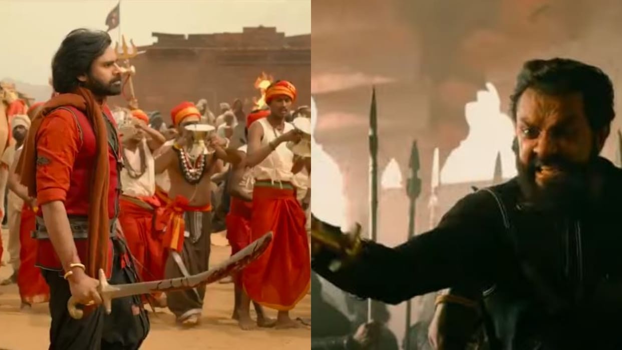 Pawan Kalyan Bobby Deol Nidhhi Agerwal starrer Hari Hara Veera Mallu Teaser twitter review