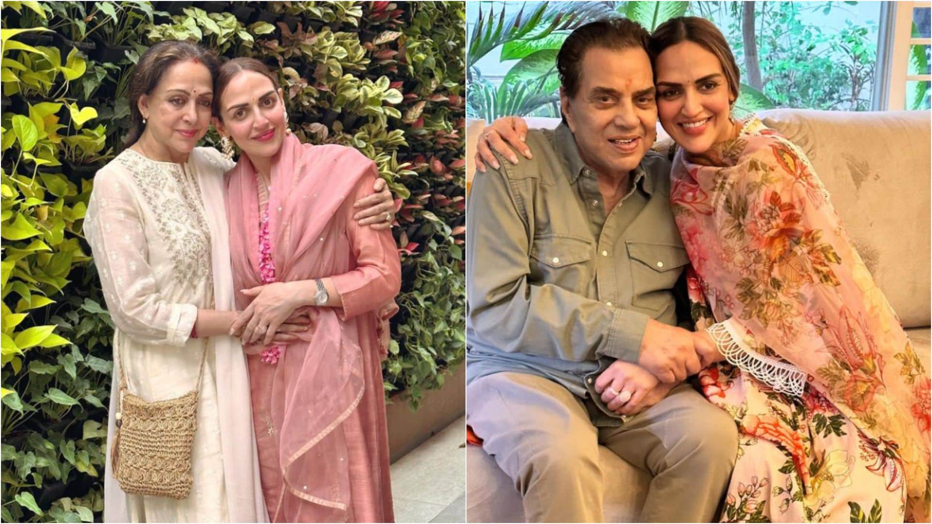 Dharmendra and Hema Malini celebrating their 44th wedding anniversary daughter Esha Deol shares adorable post