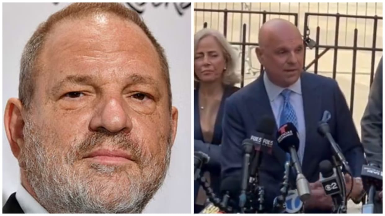 Harvey Weinstein attorney Arthur Aidala speaks to the press in New York Hollywood producer Will Face New Trial