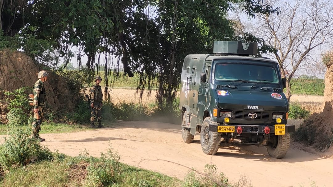 Suspects seen on LoC in Palanwala sector security forces opened fire surveillance being done through drones