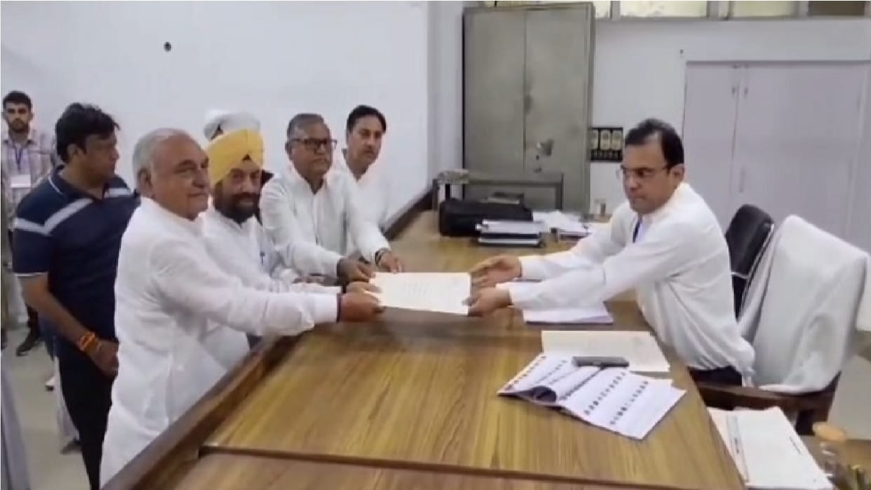 Karnal By Election, Congress candidate contests against CM for second time, District Convenor files nomination