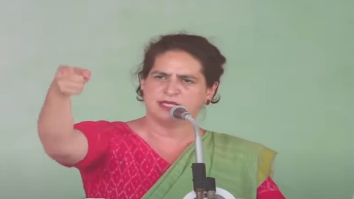 Priyanka Gandhi Chhattisgarh visit today, election meeting in Chirmiri