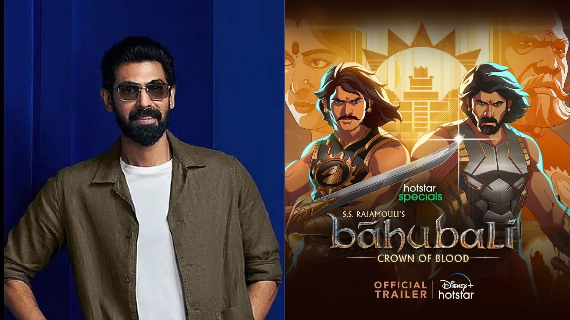 ss rajamouli Baahubali Crown of Blood trailer out show to release on 17 may on Disney Plus Hotstar prabhas