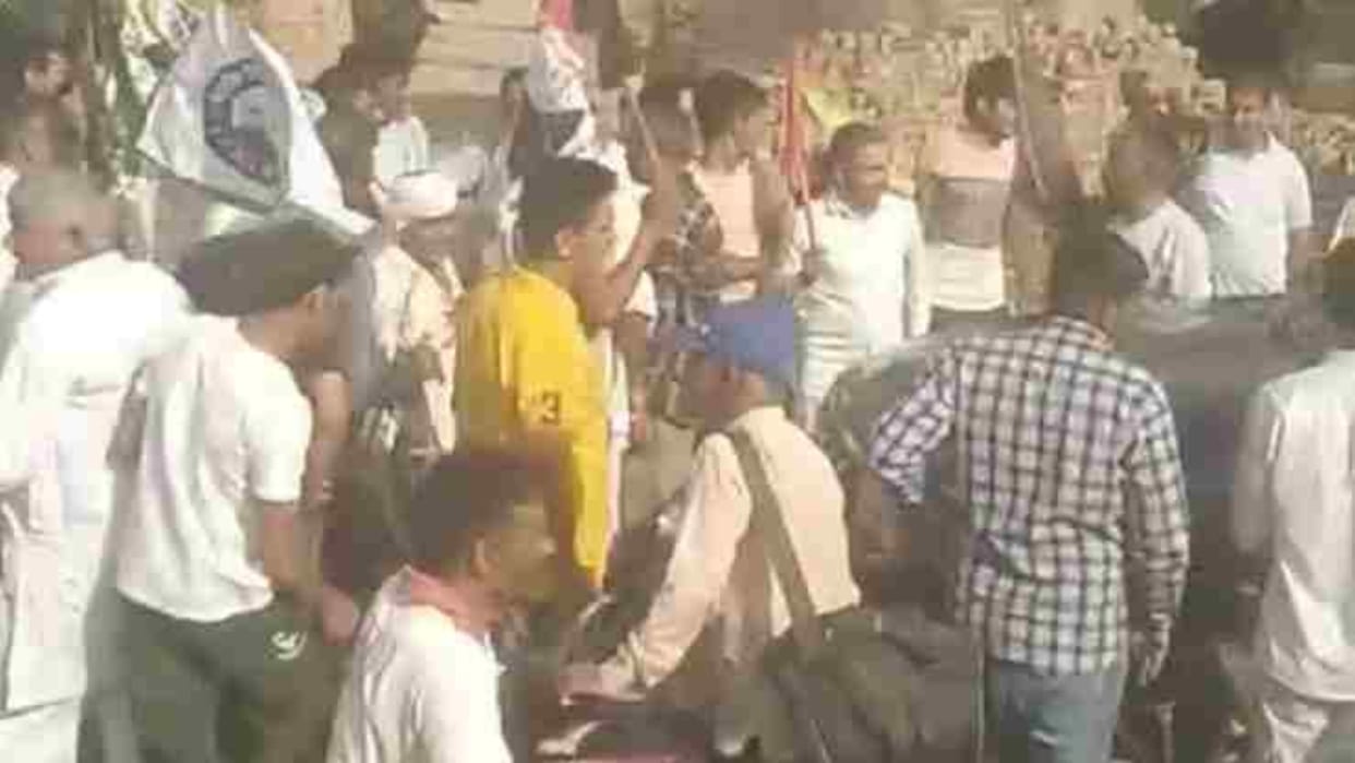 Haryana: Villagers did not allow JJP leader Digvijay Chautala to enter Siwani Bolan