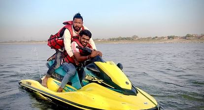 Jet ski and speed board started in Namo Ghat phase two of varanasi