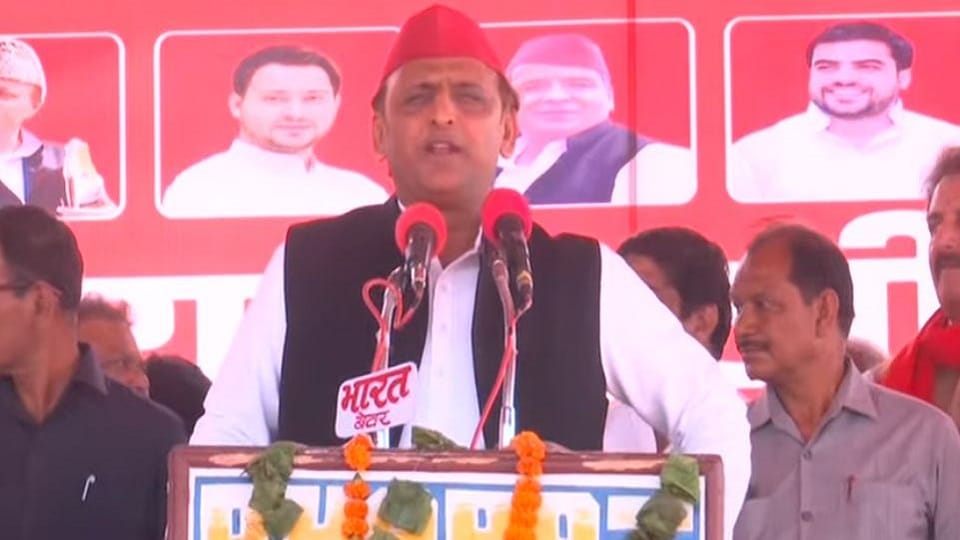 Lok Sabha Elections 2024: Akhilesh Yadav's public meeting in Mainpuri sought votes for Dimple Yadav
