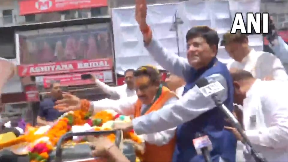 BJP candidates filed nomination from South Delhi and Chandni Chowk seats