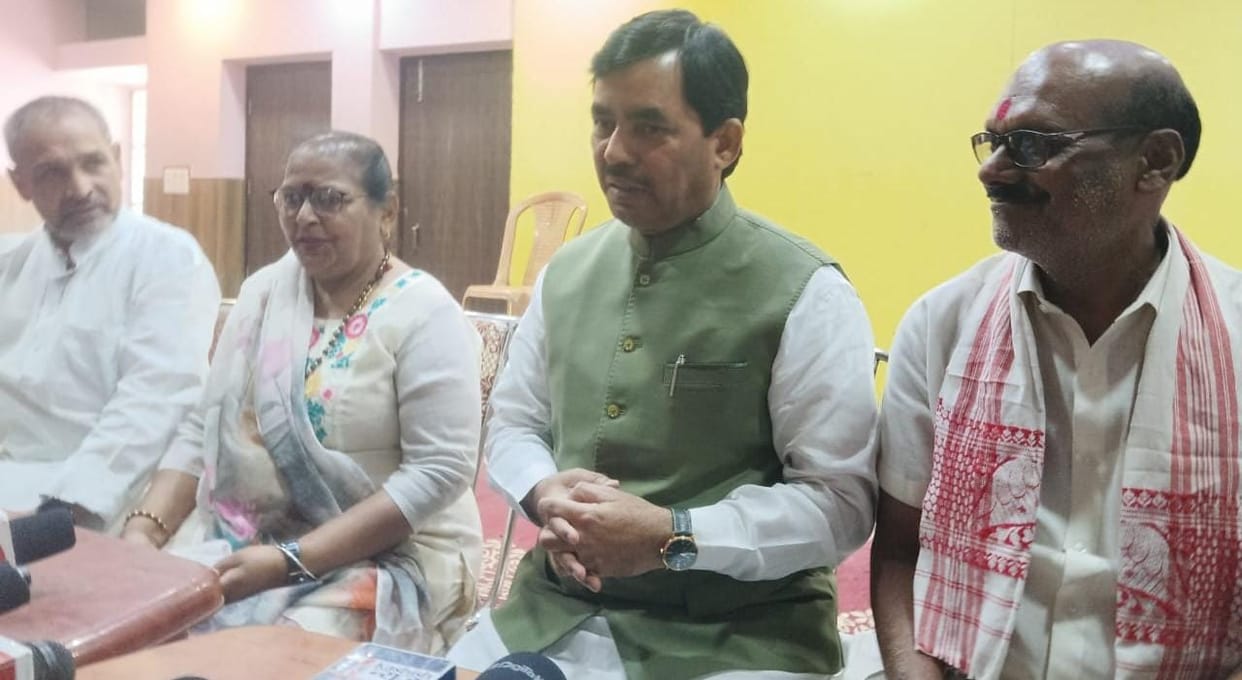 Bihar: Former Union Minister Shahnawaz Hussain said attack on Rahul Gandhi, Rae Bareli, Amethi, Khagaria