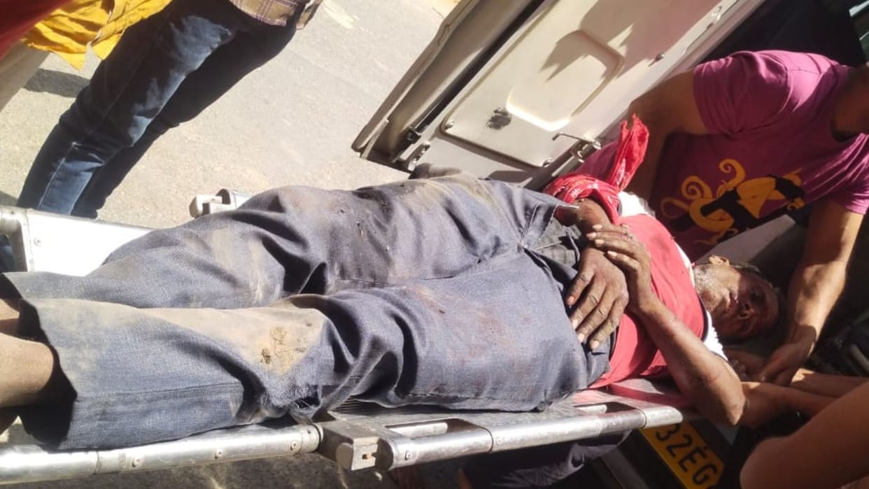 accident in Varanasi cylinder explosion two people injured