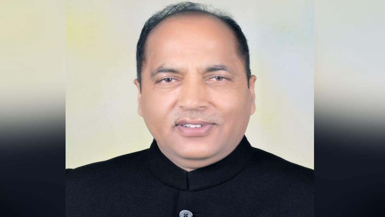 पूर्व मुख्यमंत्री जयराम ठाकुर।