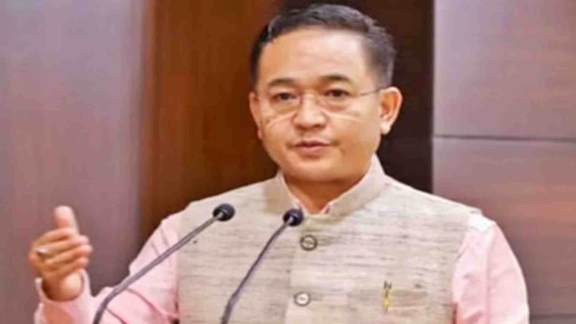 मुख्यमंत्री प्रेमसिंह तमांग।
