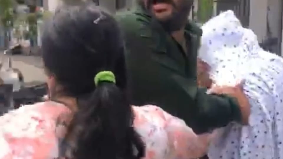 Ruckus outside hotel in couple in jalandhar