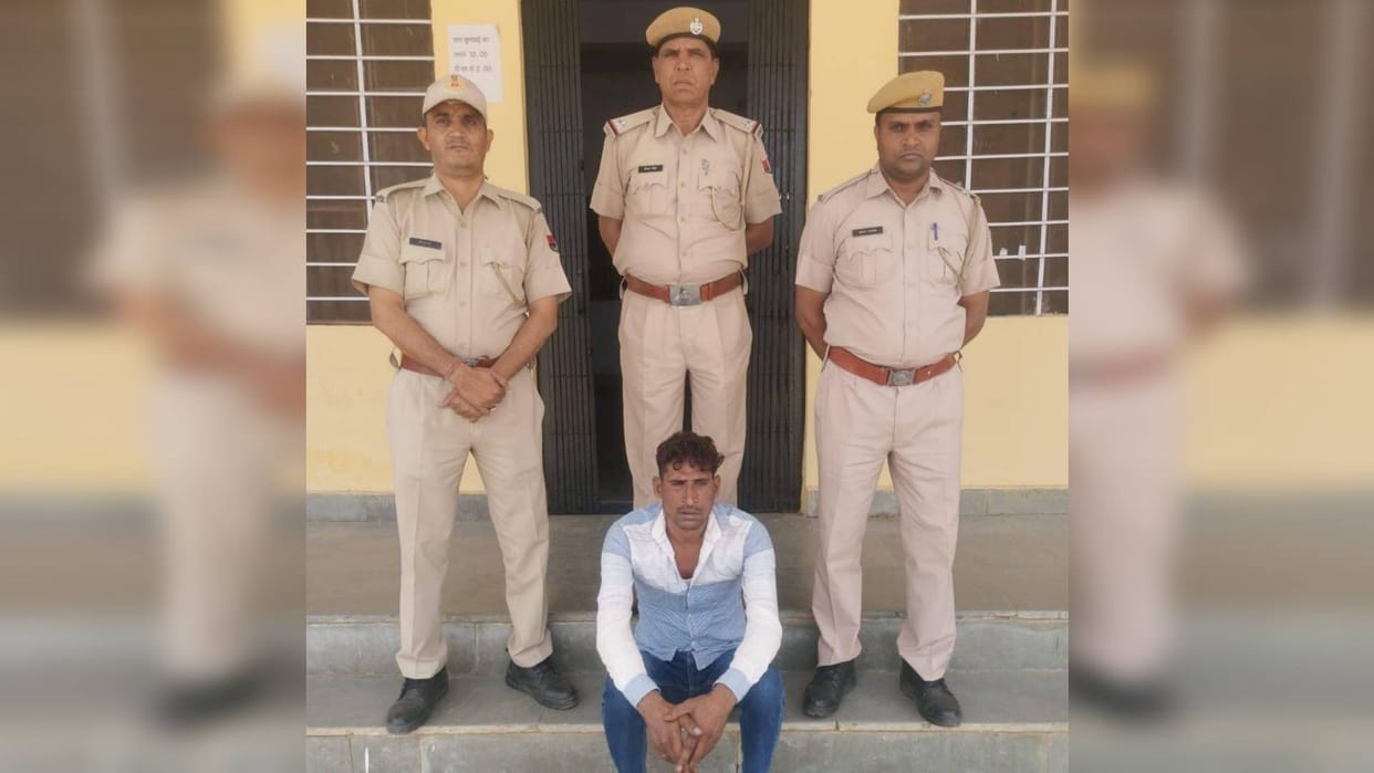 Dausa Criminal who robbed driver and passengers by taking them hostage arrested was absconding for 10 years