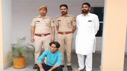 Hanumangarh accused who was absconding for one year and had a bounty of Rs 10,000 on him has been arrested