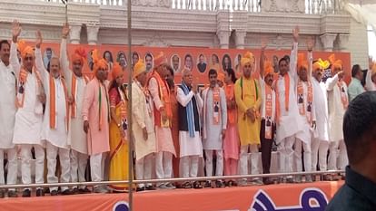 Sonipat Lok Sabha seat, BJP candidate Mohanlal Baroli filed nomination, former CM took jibe at Deependra Hooda