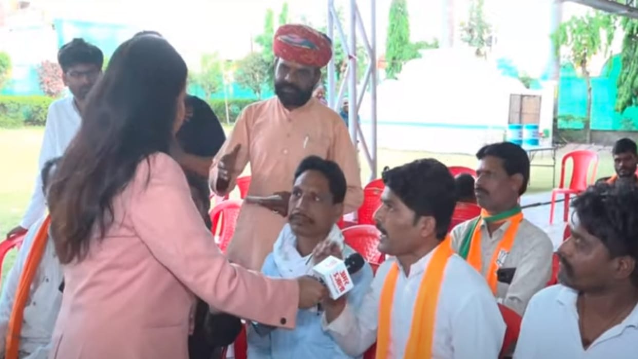 Amar Ujala's election chariot, Satta Ka Sangram in Vidisha, politicians expressed their views