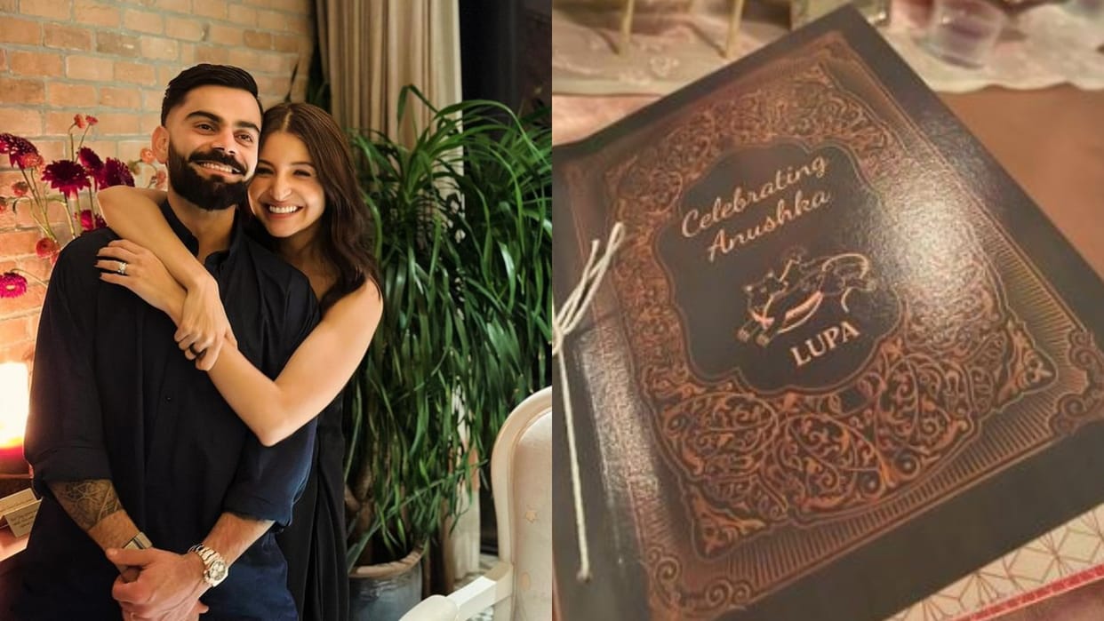 Virat Kohli told how was Anushka Sharma birthday dinner shared a photo of the menu card in instagram story