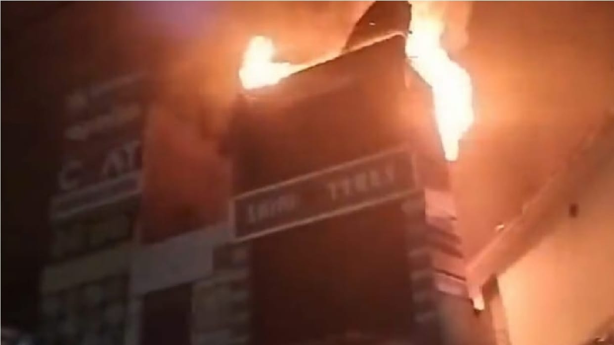 Fire created havoc in Shahabad of Kurukshetra, people were in panic for several hours