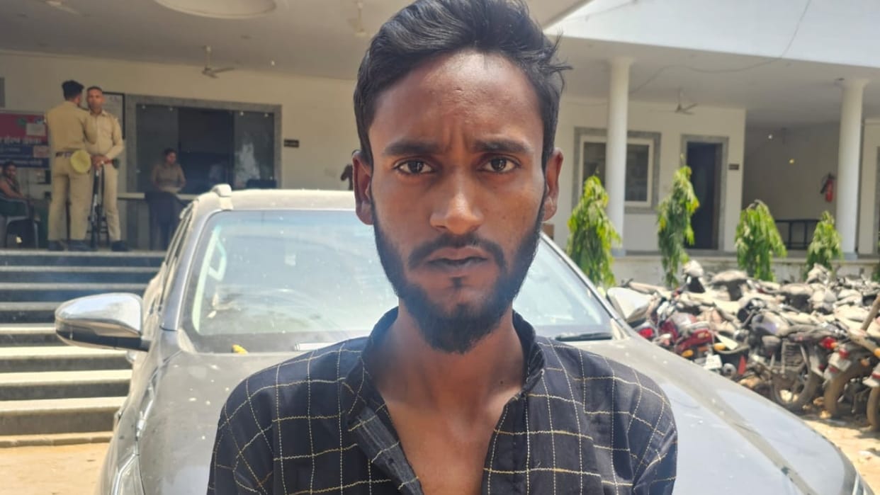 police arrested thief who stole BJP leader Fortuner car in Bareilly