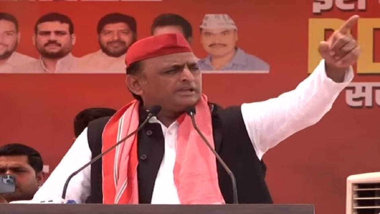Akhilesh Yadav says when the government got people vaccinated they also got free ECG test