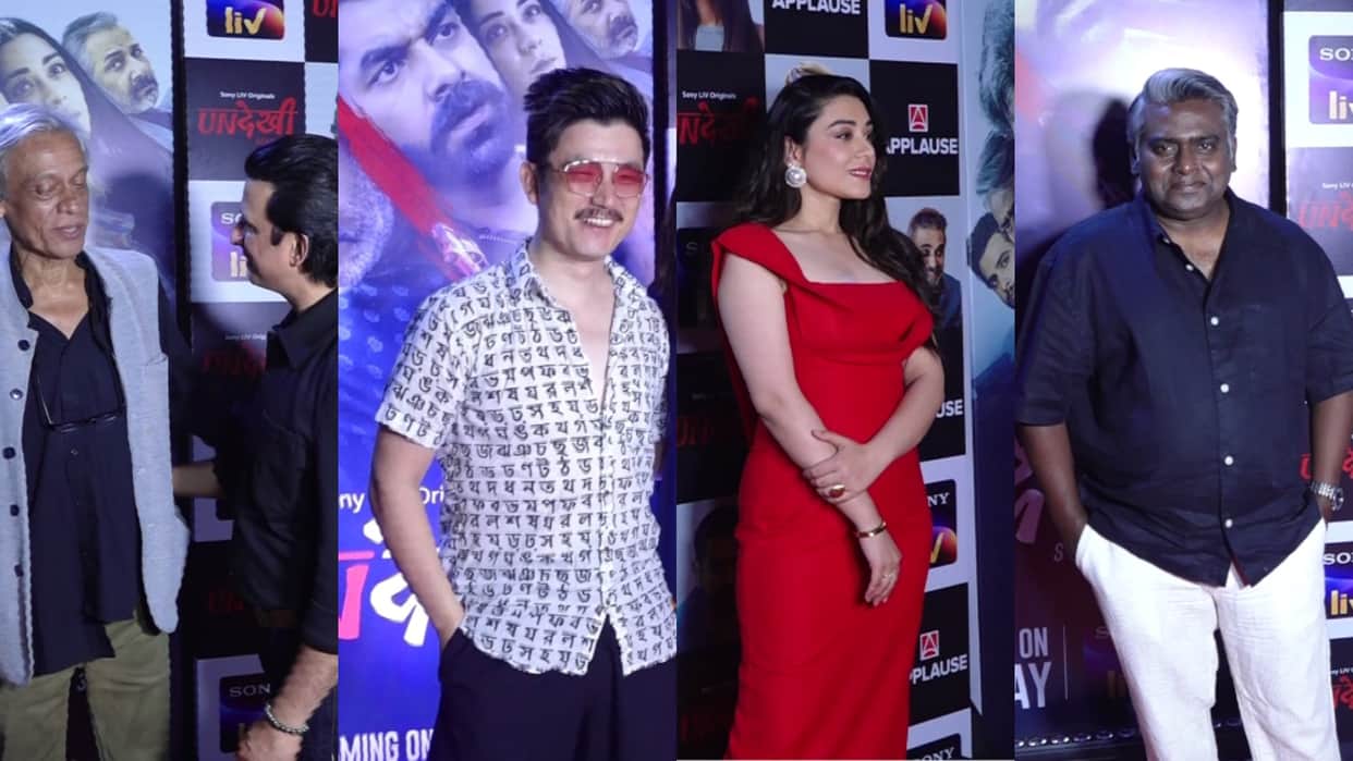 Undekhi Season 3 Screening Sharman Joshi Dibyendu Bhattacharya Harsh Chhaya Anchal Singh Eijaz Khan