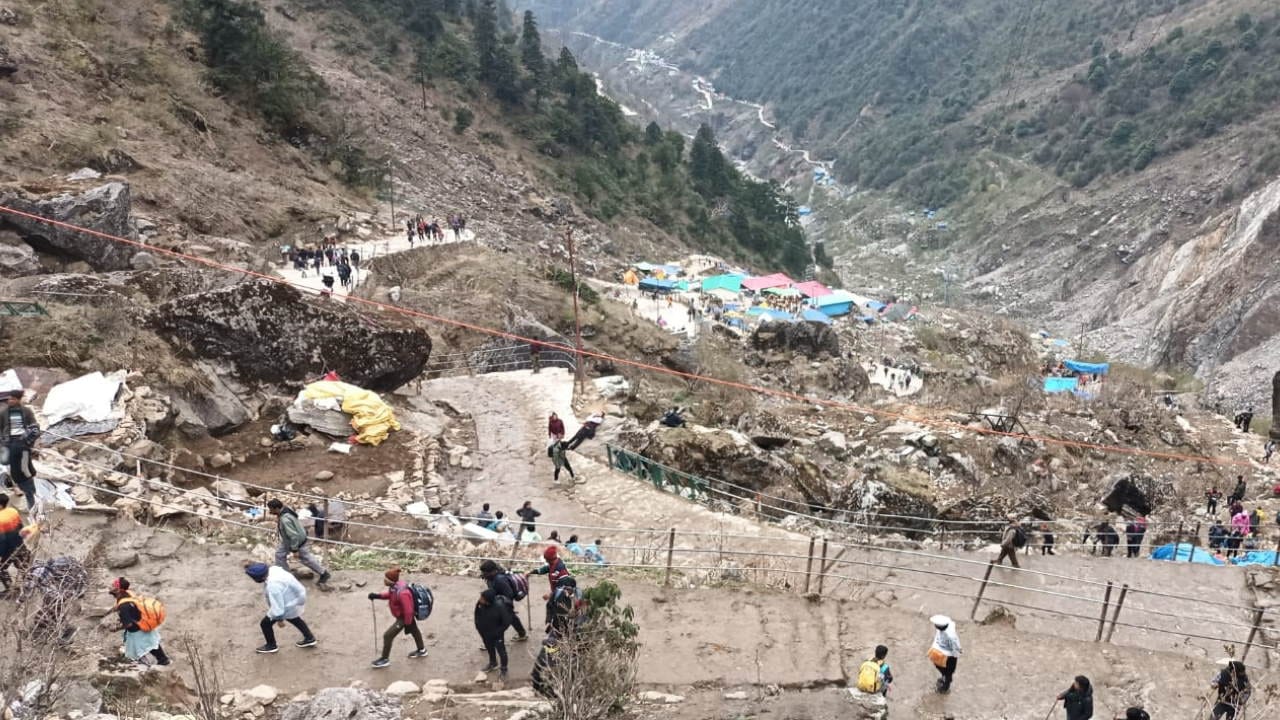 Kedarnath walking route is very sensitive danger of landslides and avalanches Chardham Yatra 2024