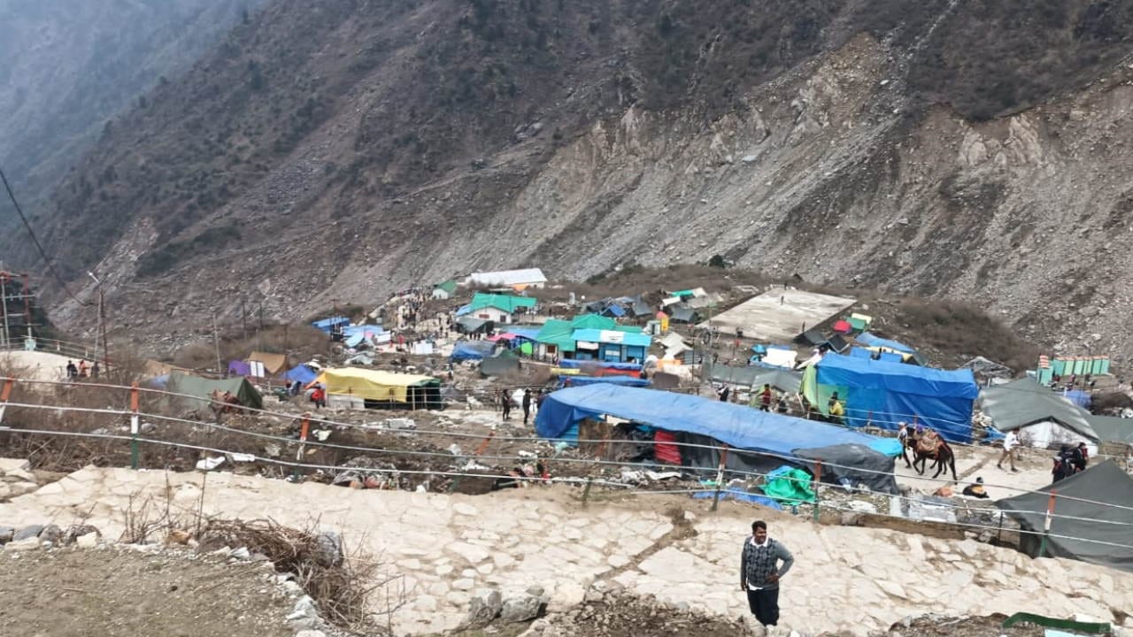 Kedarnath walking route is very sensitive danger of landslides and avalanches Chardham Yatra 2024
