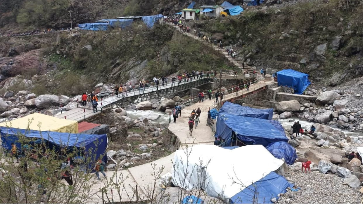 Kedarnath walking route is very sensitive danger of landslides and avalanches Chardham Yatra 2024