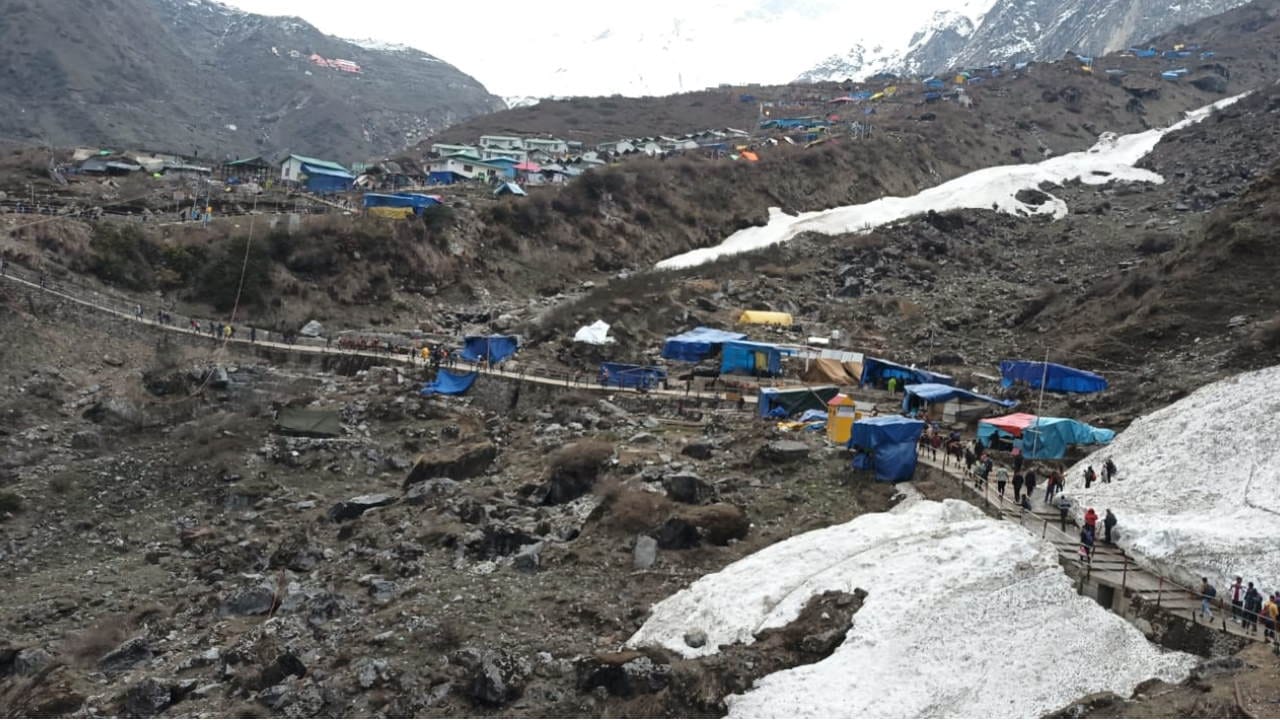 Kedarnath walking route is very sensitive danger of landslides and avalanches Chardham Yatra 2024