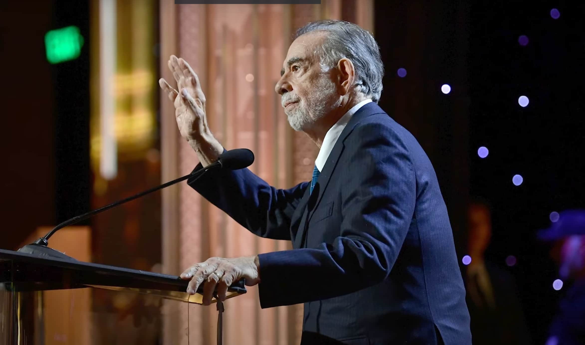 Godfather director Francis Ford Coppola accused of trying to kiss female staff Megalopolis premier cannes 2024