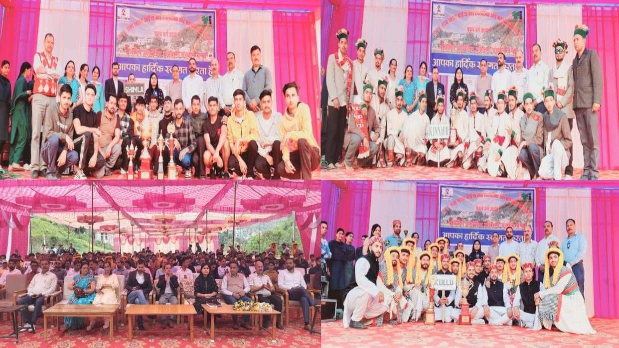 Overall champion in ITI Shimla state level athlete and cultural competition