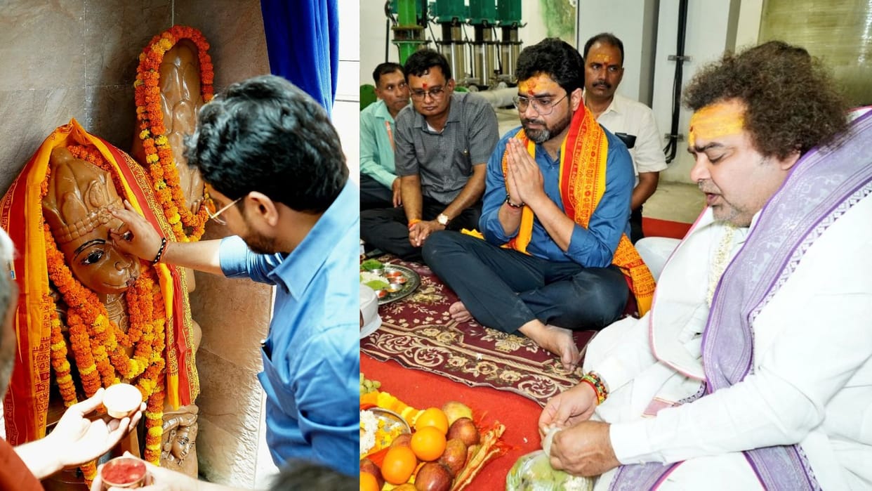 Hanuman ji statue established in Kashi Vishwanath temple on Ekadashi