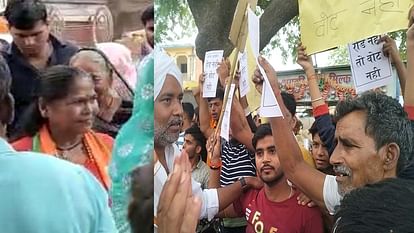 lok sabha election, Displeasure of villagers, Sadhvi Niranjan Jyoti returned backwards