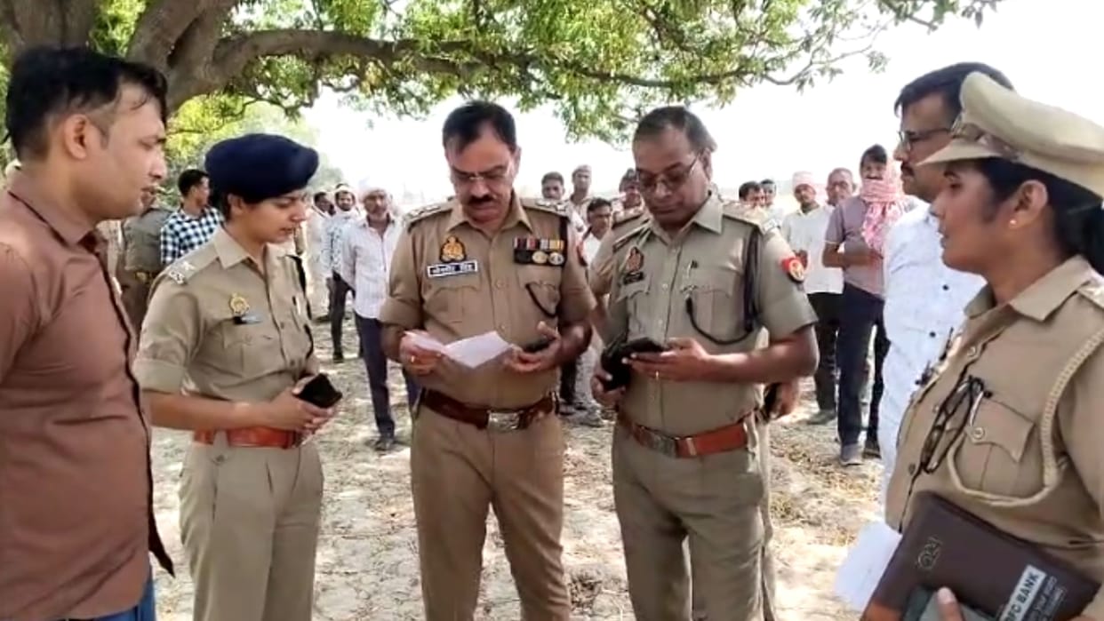 Gangster dead body found a well in ghazipur