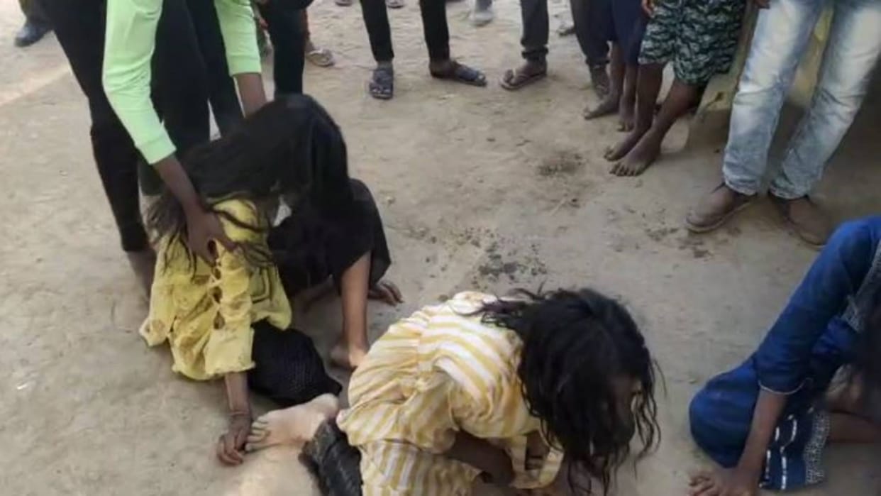 Shahdol Villagers says that girls are possessed by ghosts and are doing strange things
