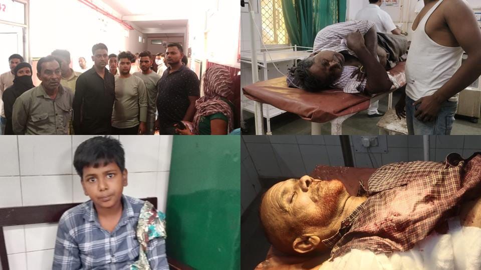Rampur: Major incident in Rampur, a madman attacked four people with a knife, one died