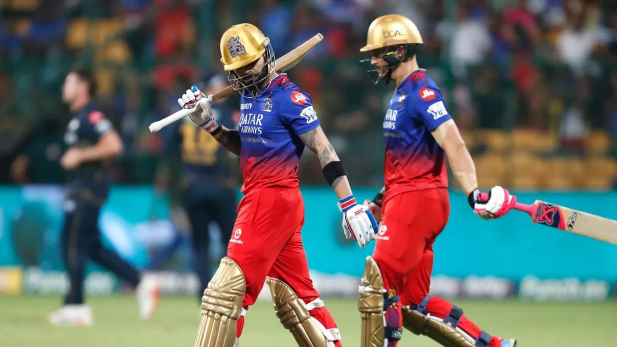 RCB vs GT IPL Live Score: Royal Challengers Bangalore vs Gujarat Titans Match Scorecard Updates