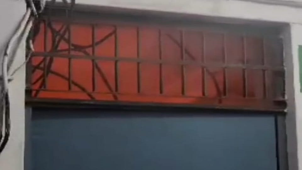 Fire breaks out in community health center of Sasni