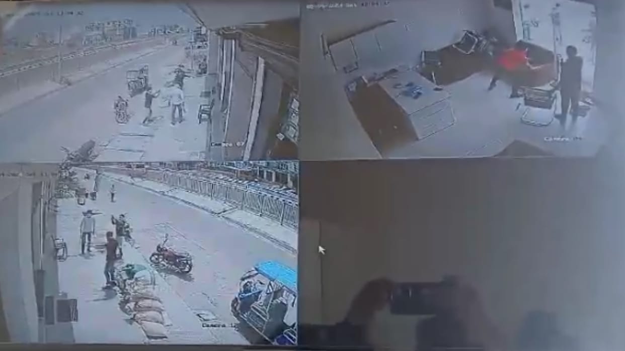 Meerut: Miscreants fired bullets on the highway, businessman narrowly escaped