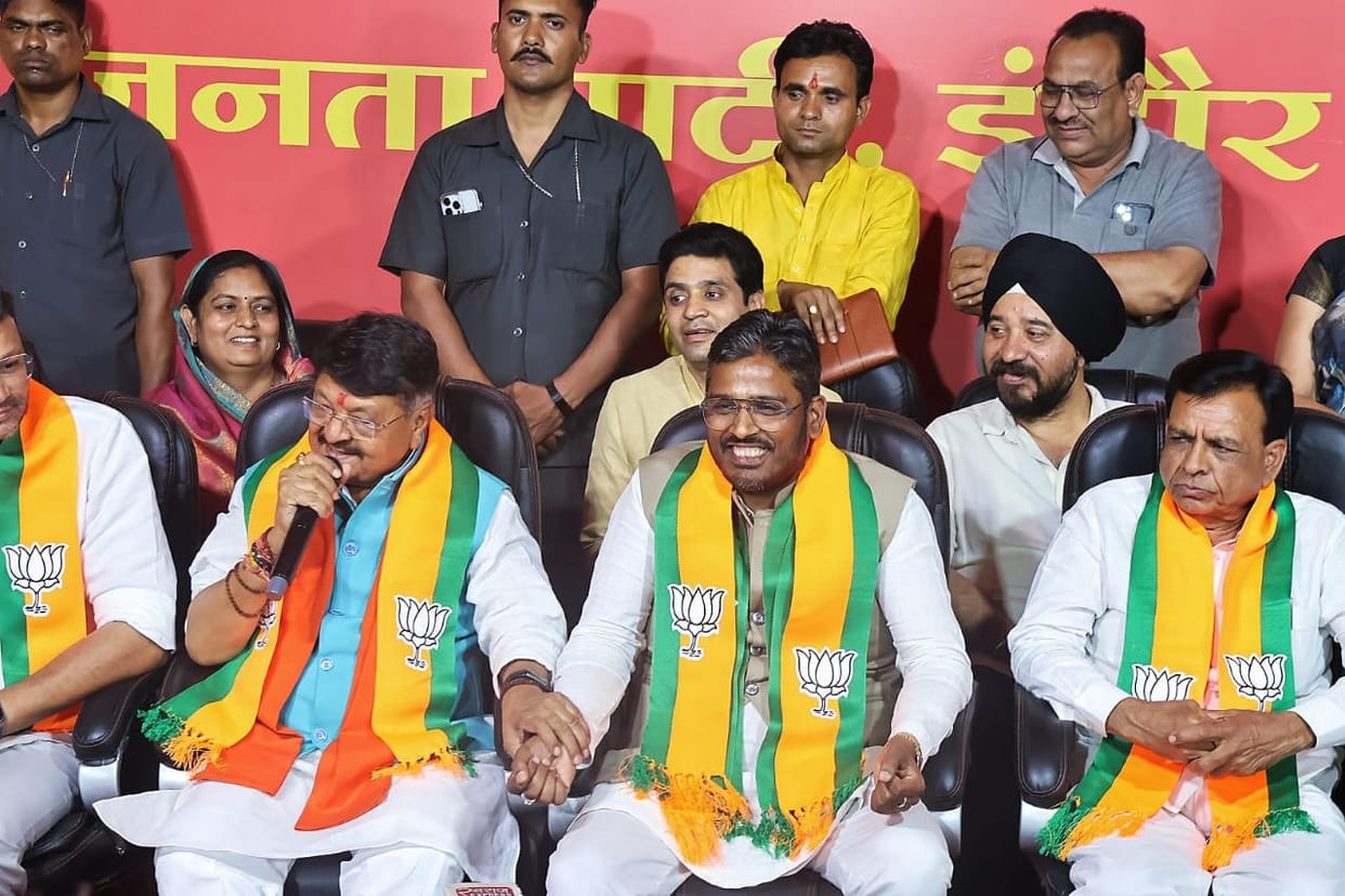 Indore News: Akshay Bam said - there is no such thing as pressure, Congress leaders were not supporting me