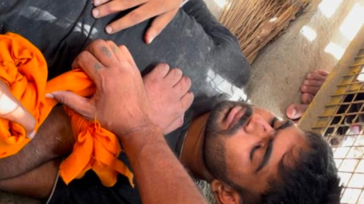 Sacrilege case: Father of the deceased said - mentally ill son was killed in front of his eyes