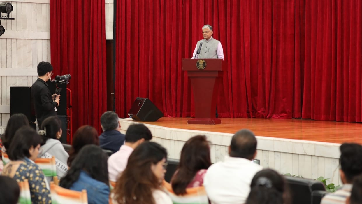 Indian Ambassador in china discussed with Indian students Chinese visa restrictions
