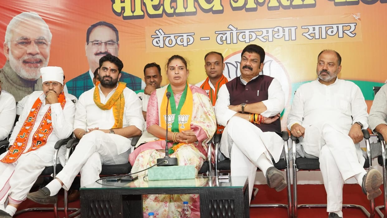 Sagar: Coming to BJP, Bina MLA Sapre said- Left the party after being hurt by the statement of Congress
