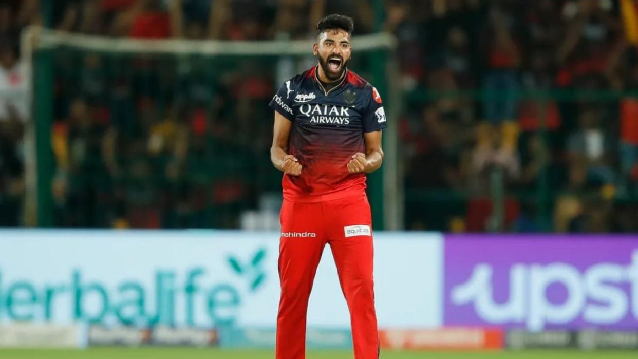 IPL 2024 : Mohammed Siraj good performance for RCB had relief for Indian team ahead of T20 World cup