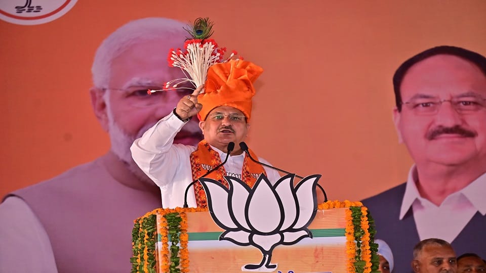 Naxalism and terrorism are dying Nadda said PM Modi is biggest well wisher of tribals