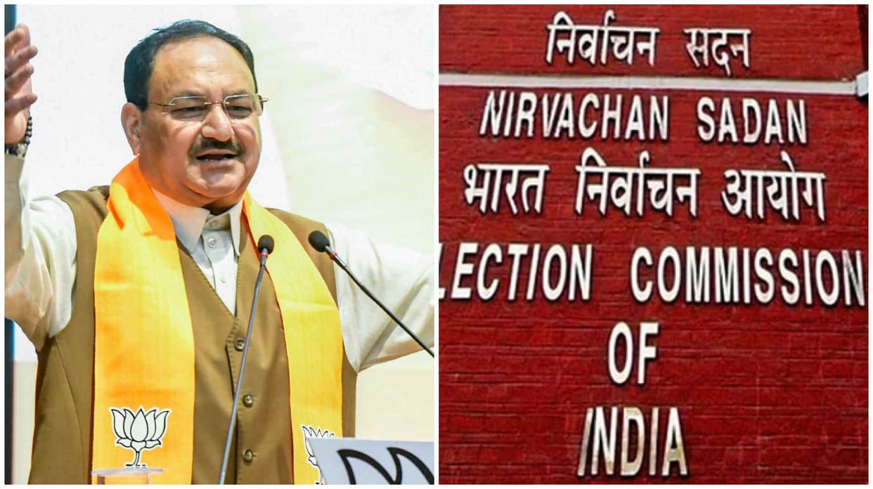 Congress files a complaint against BJP national president JP Nadda,  Amit Malviya, BY Vijayendra