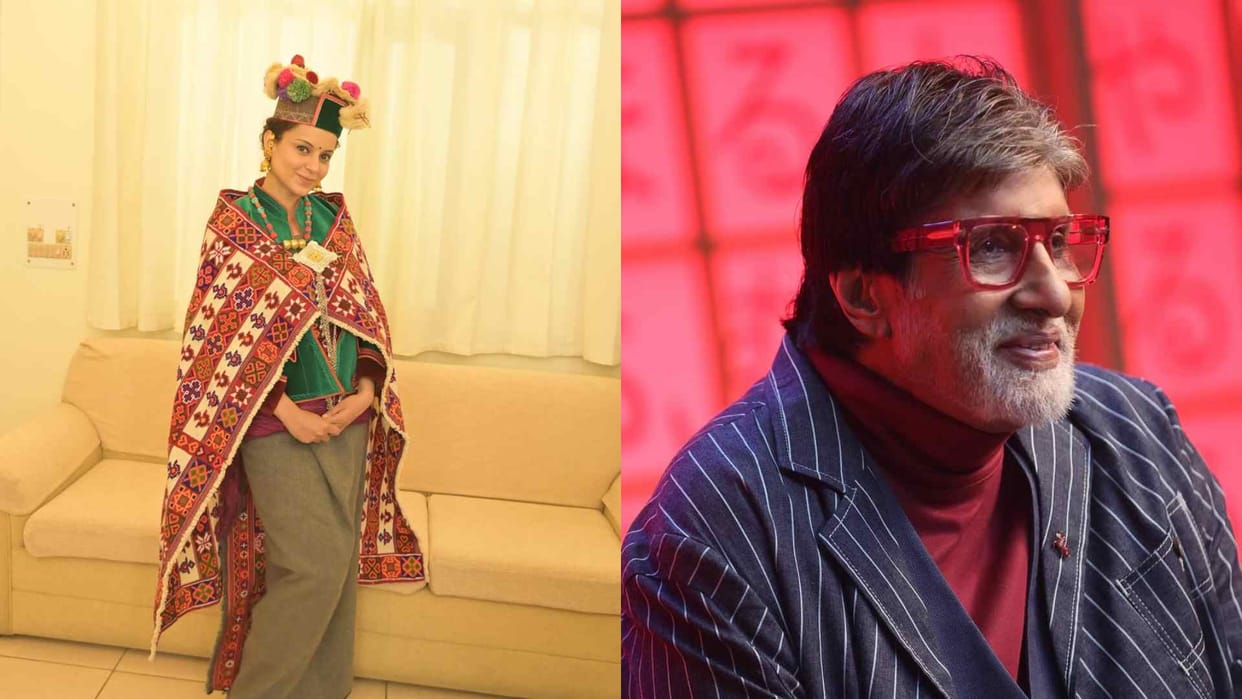 kangana Ranaut compared herself with Amitabh Bachchan said Today someone in the industry Loksabha election 202