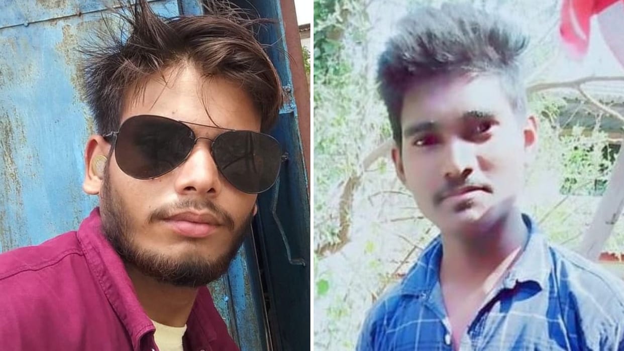 two young man died hit by vehicle on road in ballia